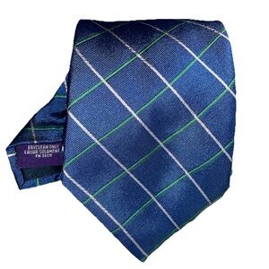 Hunt Club Purple Label Diagonal Necktie Made In Italy 100% Silk Tie Elegant